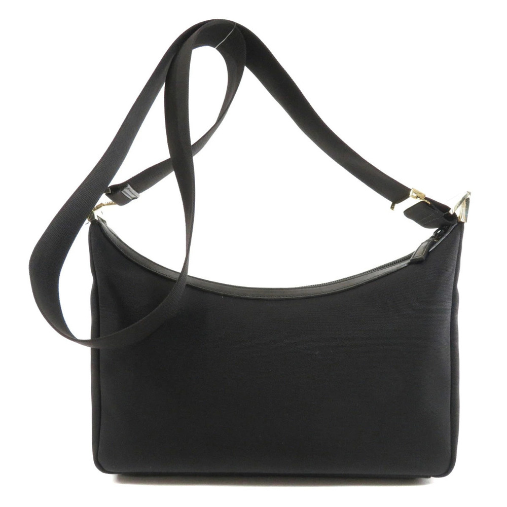 Gucci bag shoulder black messenger GG canvas